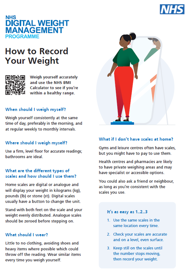 NHS Digital Weight Management 